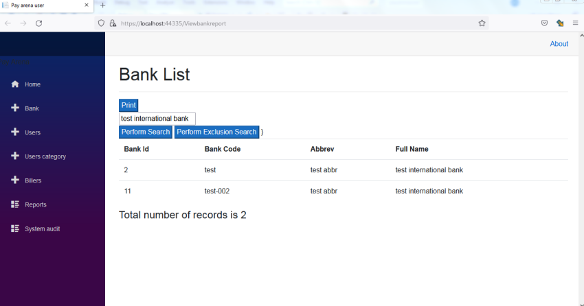 Search feature creation in Blazor server Grid